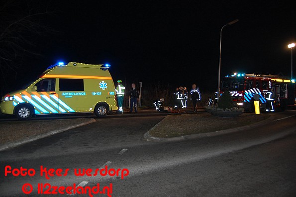 20-jarige bestuurder gewond na ongeval Middelburg